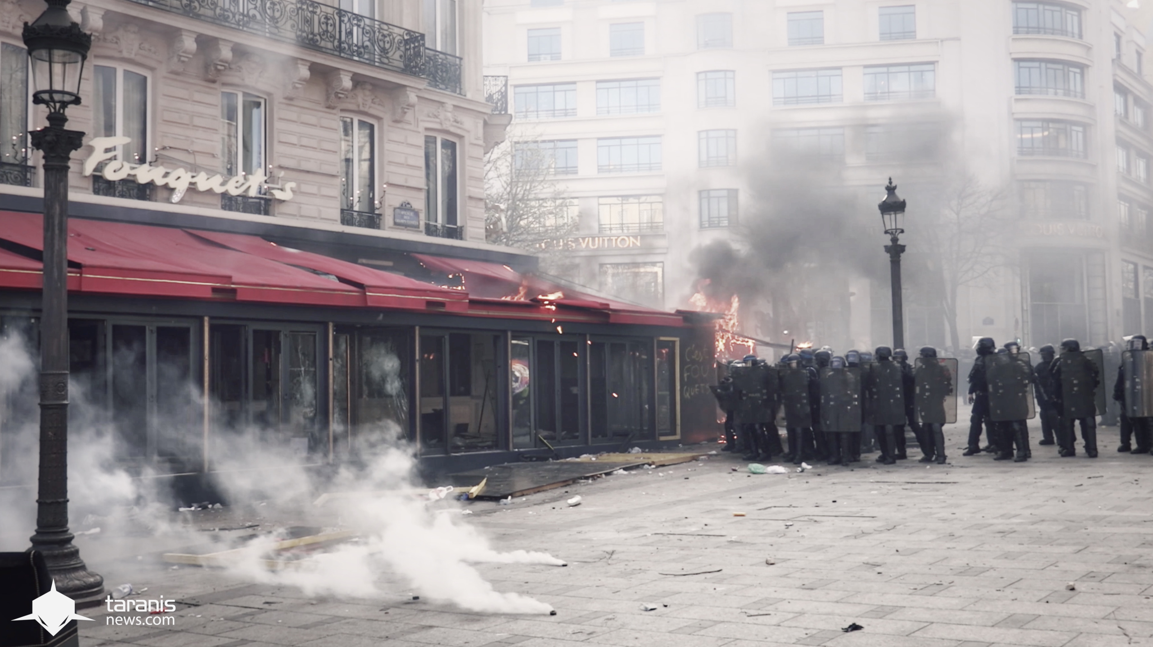 Giletsjaunes Acte 18 Paris 1632019 Taranis News